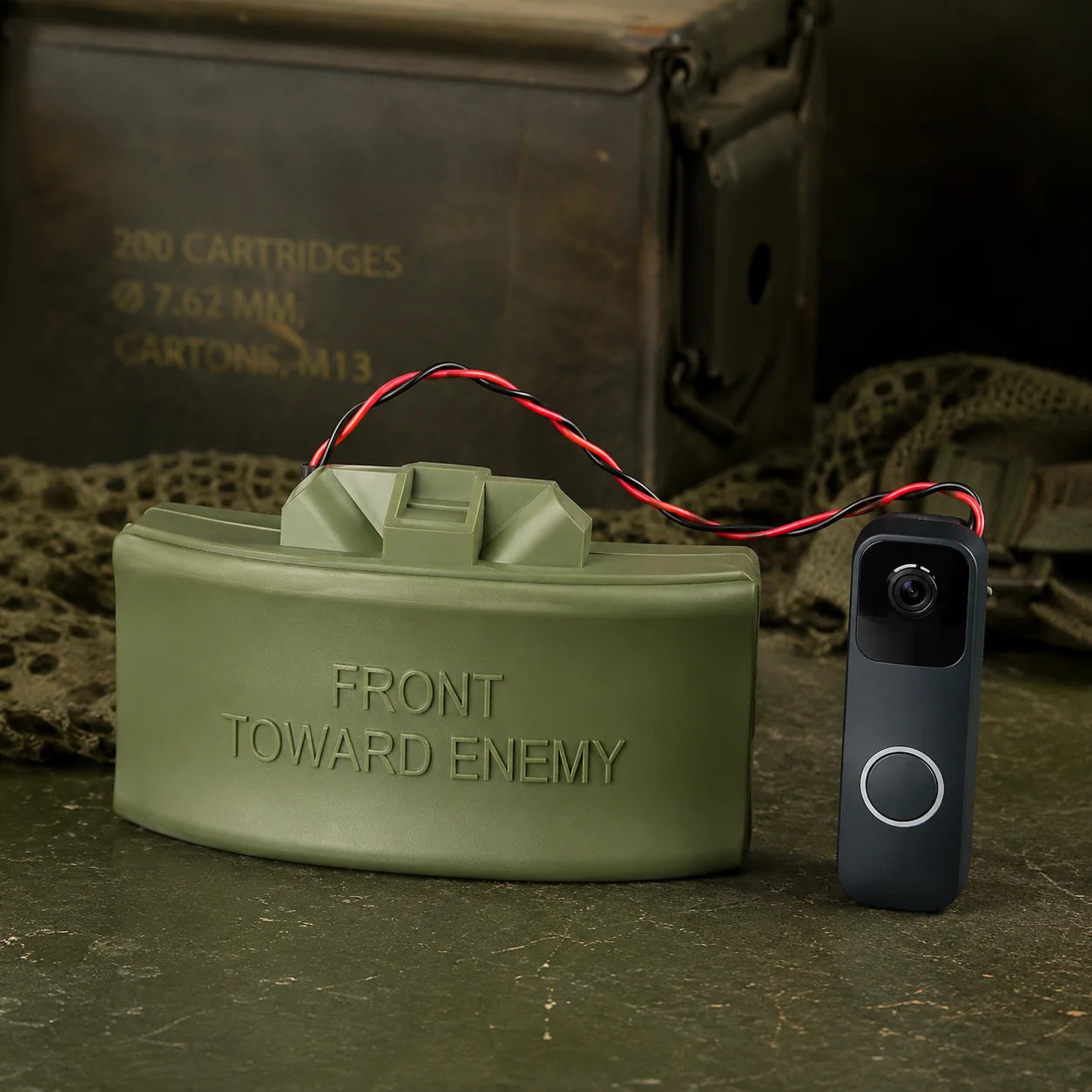 "The Door Mine" Ring Cam Claymore Prop *LIMITED*